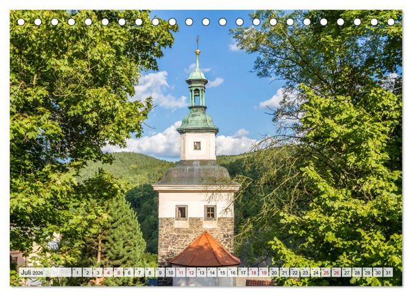 Produktbild: WESTB&Ouml;HMEN Sommerliche Impressionen (Tischkalender 2026 DIN A5 quer), CALVENDO Monatskalender
