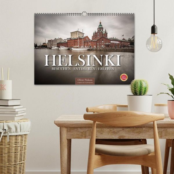 Produktbild: Helsinki / Besuchen - Entdecken - Erleben (Wandkalender 2026 DIN A3 quer), CALVENDO Monatskalender