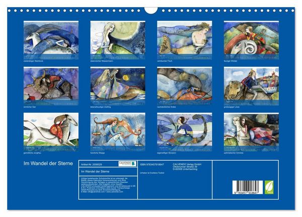 Produktbild: Im Wandel der Sterne (Wandkalender 2026 DIN A3 quer), CALVENDO Monatskalender