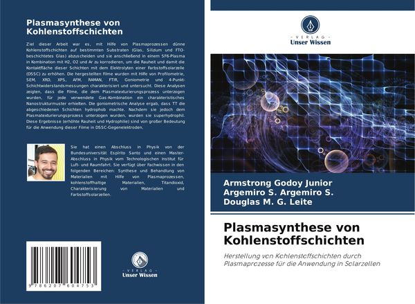 Plasmasynthese von Kohlenstoffschichten, Taschenbuch von Armstrong Godoy Junior , Argemiro S. Argemiro S. , Douglas M. G. Leite, Verlag Unser Wissen,