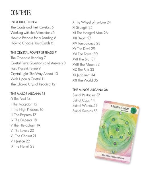 Produktbild: The Crystal Power Tarot