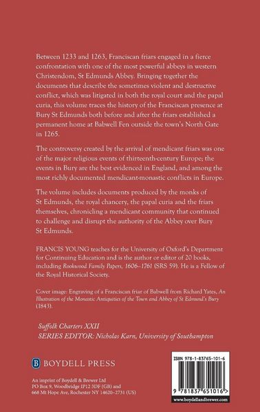 Produktbild: Franciscans in Medieval Bury St Edmunds