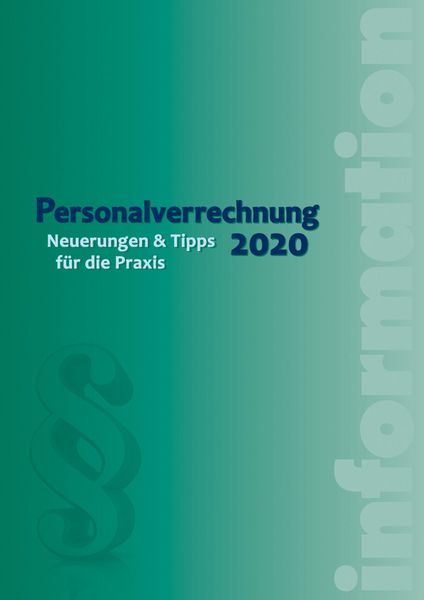 Produktbild: Personalverrechnung 2020 (Ausgabe &Ouml;sterreich)