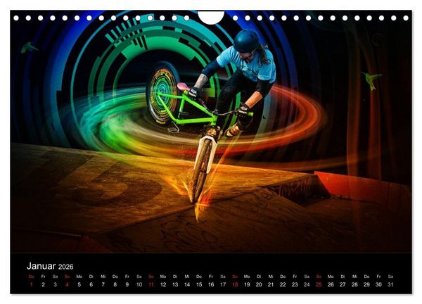 Produktbild: BMX My Life (Wandkalender 2026 DIN A4 quer), CALVENDO Monatskalender