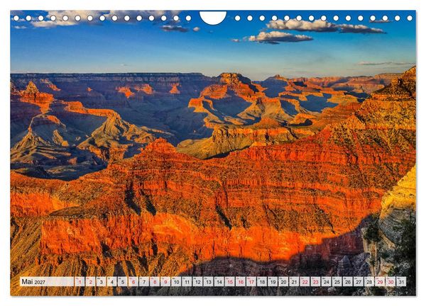 Produktbild: Sehnsuchts Landschaften im Amerikanischen Westen (Wandkalender 2027 DIN A4 quer), CALVENDO Monatskalender