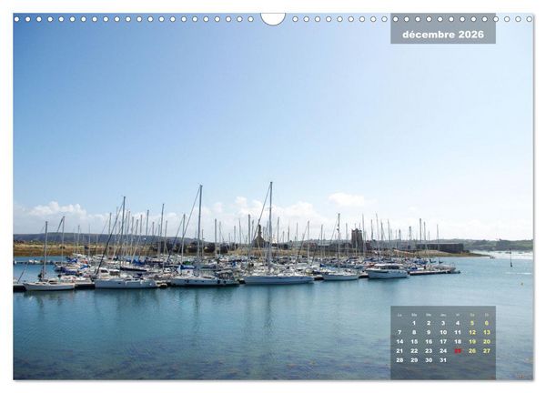 Produktbild: Bretagne Beaux sites du Finist&egrave;re (Calendrier mural 2026 DIN A3 vertical), CALVENDO calendrier mensuel