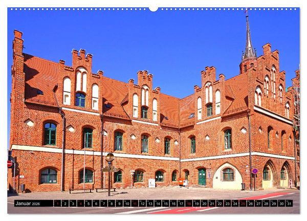 Produktbild: Hansestadt Salzwedel (hochwertiger Premium Wandkalender 2026 DIN A2 quer), Kunstdruck in Hochglanz