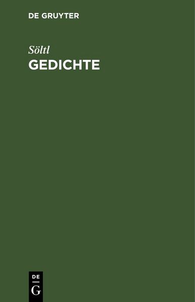 Produktbild: Gedichte