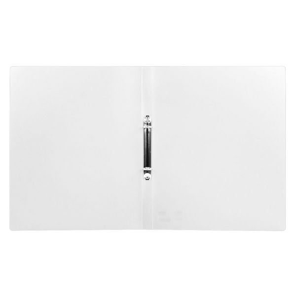 Produktbild: Idena Ringbuch aus Kunststoff 2 Ringe wei&szlig; DIN A4 R&uuml;ckenbreite 2cm