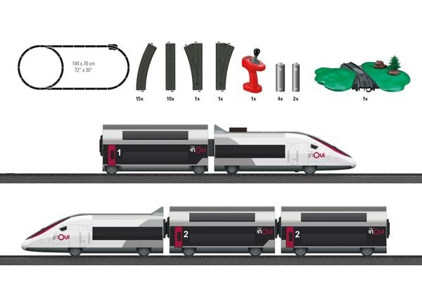 Produktbild: M&auml;rklin 029406 my world - Startpackung TGV Duplex