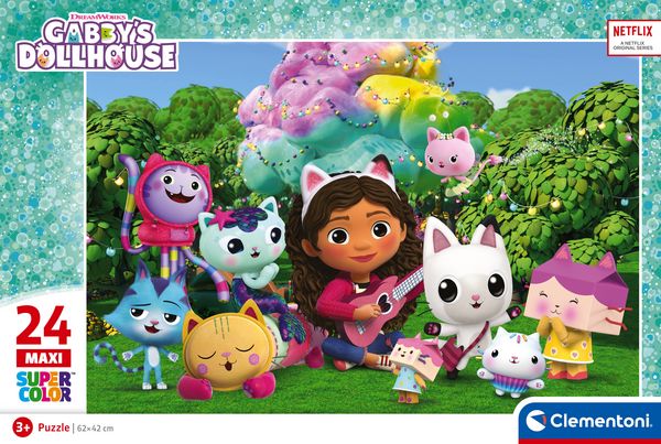 Produktbild: Puzzle Maxi GABBY'S DOLLHOUSE 24 Teile