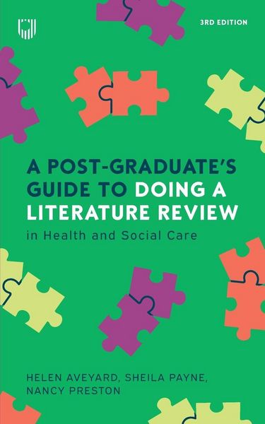 Produktbild: A Post-Graduate's Guide to Doing a Literature Review in Health and Social Care