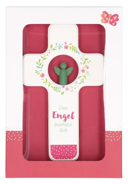Produktbild: Kinderholzkreuz - Dein Engel besch&uuml;tze dich