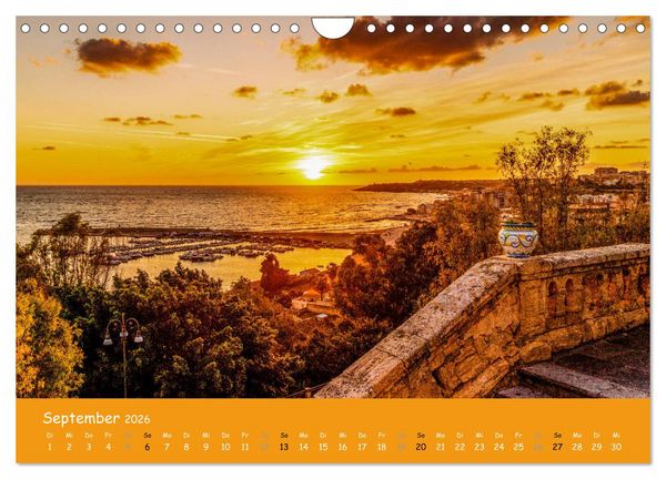 Produktbild: Traumhaftes Sizilien (Wandkalender 2026 DIN A4 quer), CALVENDO Monatskalender