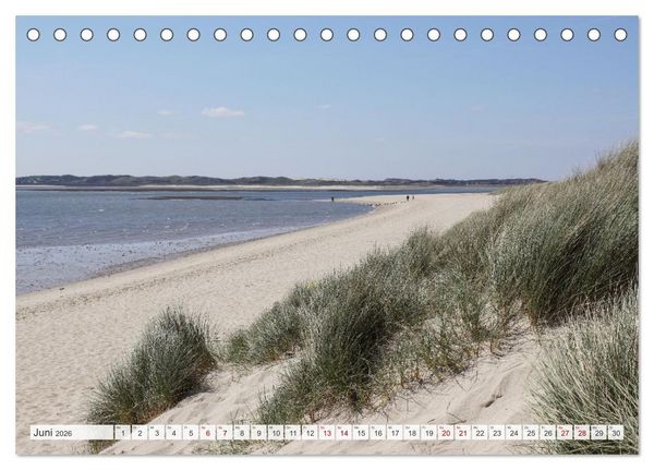 Produktbild: Vielf&auml;ltiges Sylt - Mehr als Strand (Tischkalender 2026 DIN A5 quer), CALVENDO Monatskalender