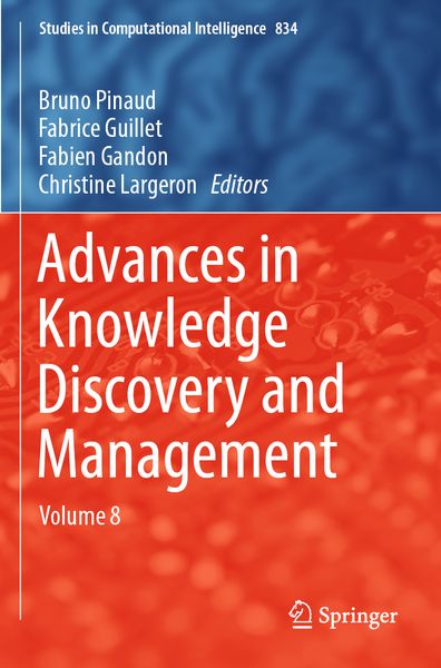 Produktbild: Advances in Knowledge Discovery and Management