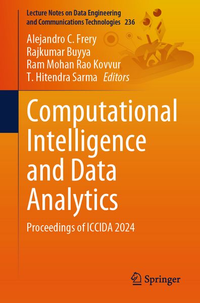 Produktbild: Computational Intelligence and Data Analytics