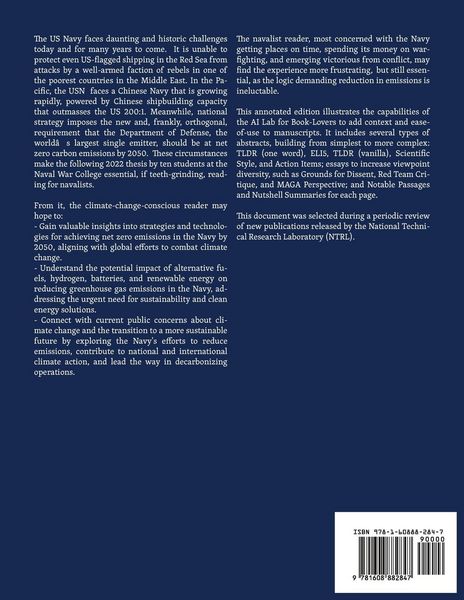 Produktbild: Analysis of Pathways to Reach Net Zero Naval Operations by 2050