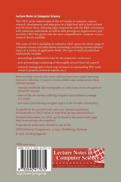 Produktbild: Advances in Pattern Recognition - ICAPR 2001