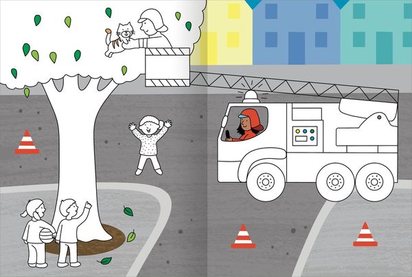 Produktbild: Mein gro&szlig;es buntes Malbuch &ndash; Im Einsatz