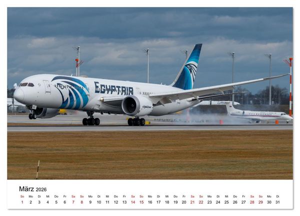 Produktbild: Boeing 787 Kalender (Wandkalender 2026 DIN A4 quer), CALVENDO Monatskalender