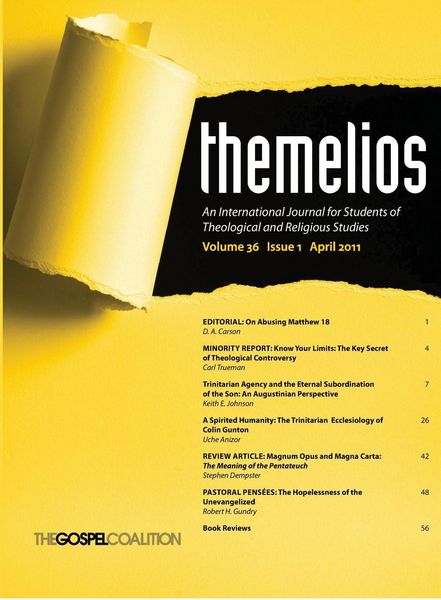 Produktbild: Themelios, Volume 36, Issue 1