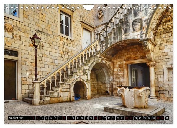 Produktbild: DALMATIEN - KROATISCHE K&Uuml;STE - Split mit Umgebung (Wandkalender 2026 DIN A4 quer), CALVENDO Monatskalender