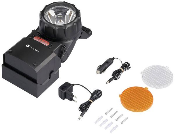 Produktbild: TOOLCRAFT SMD LED Akku-Handscheinwerfer 160lm TC-6406360