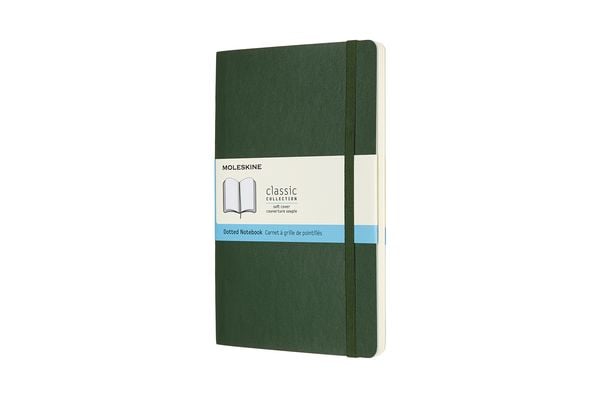Produktbild: Moleskine Notizbuch Large/A5, Punktraster, Myrtengr&uuml;n