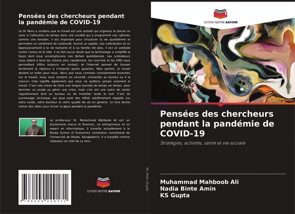Produktbild: Pens&eacute;es des chercheurs pendant la pand&eacute;mie de COVID-19