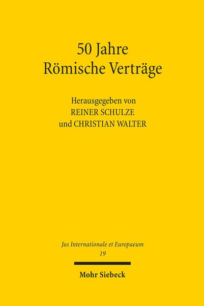 Produktbild: 50 Jahre R&ouml;mische Vertr&auml;ge
