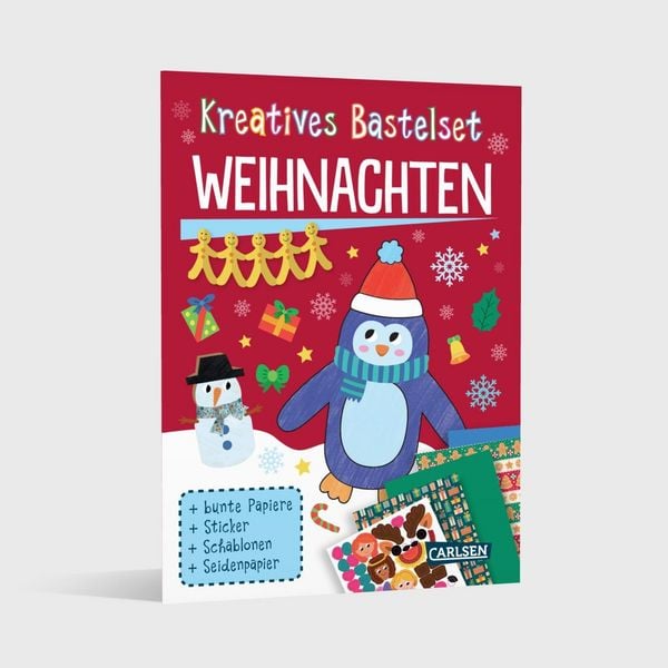 Produktbild: Bastelset f&uuml;r Kinder: Kreatives Bastelset: Weihnachten 2025