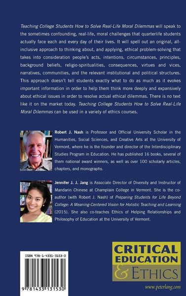 Produktbild: Teaching College Students How to Solve Real-Life Moral Dilemmas