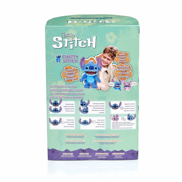 Produktbild: Disney Real FX Chatty Stitch Puppe, Handpuppe