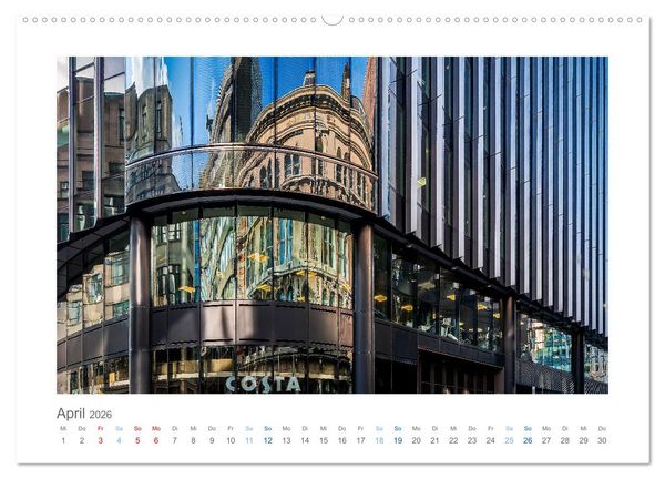 Produktbild: Architektonische Details aus Europa (hochwertiger Premium Wandkalender 2026 DIN A2 quer), Kunstdruck in Hochglanz