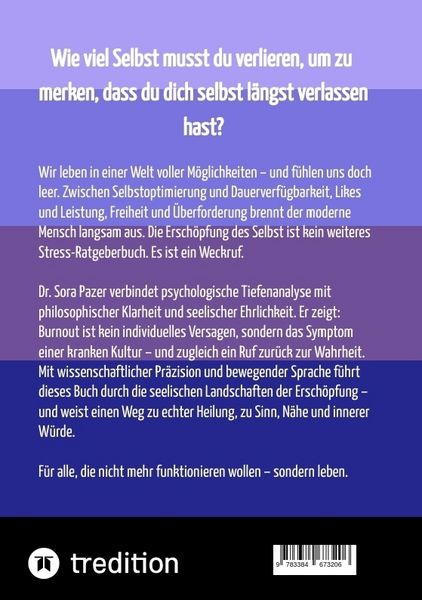 Produktbild: Die Ersch&ouml;pfung des Selbst