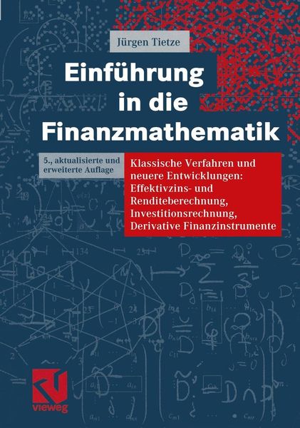 Produktbild: Einf&uuml;hrung in die Finanzmathematik