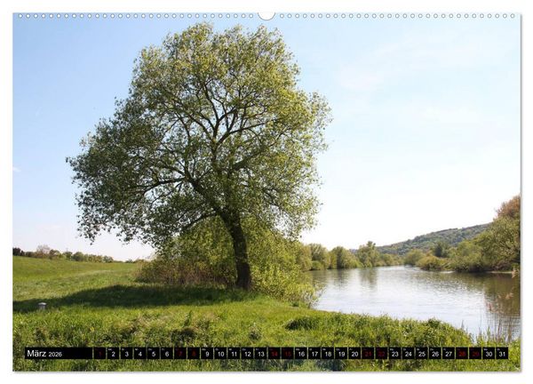 Produktbild: Die Nahe - der "Wilde Fluss" der Kelten (Wandkalender 2026 DIN A2 quer), CALVENDO Monatskalender