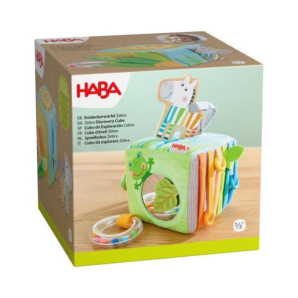Produktbild: Entdeckerw&uuml;rfel Zebra