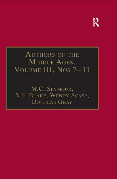 Produktbild: Authors of the Middle Ages, Volume III, Nos 7-11