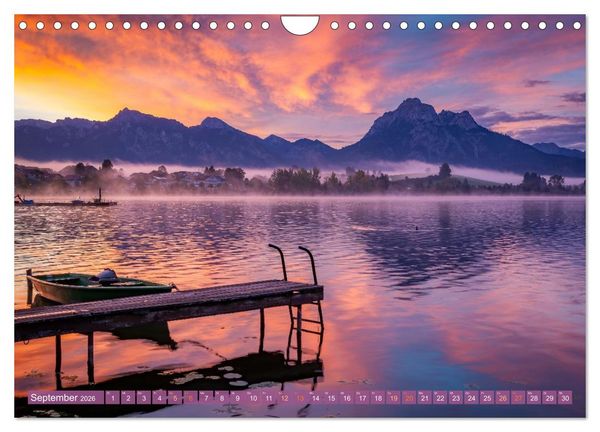 Produktbild: Malerische Alpen - Fesselnde Landschaften (Wandkalender 2026 DIN A4 quer), CALVENDO Monatskalender