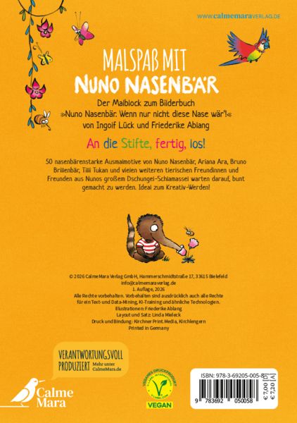 Produktbild: Malspa&szlig; mit Nuno Nasenb&auml;r
