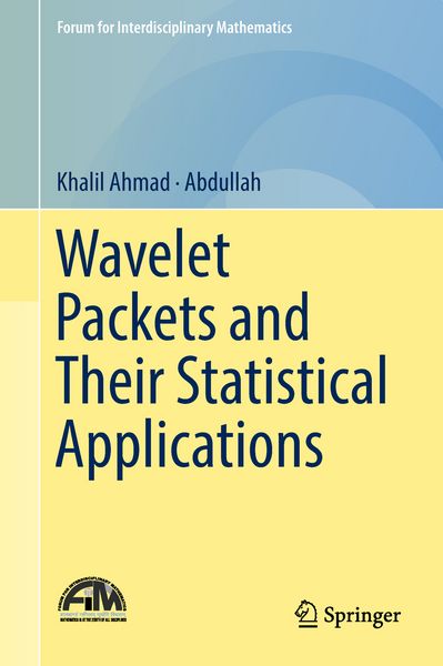 Produktbild: Wavelet Packets and Their Statistical Applications