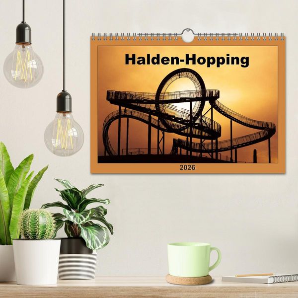 Produktbild: Halden-Hopping (Wandkalender 2026 DIN A4 quer), CALVENDO Monatskalender