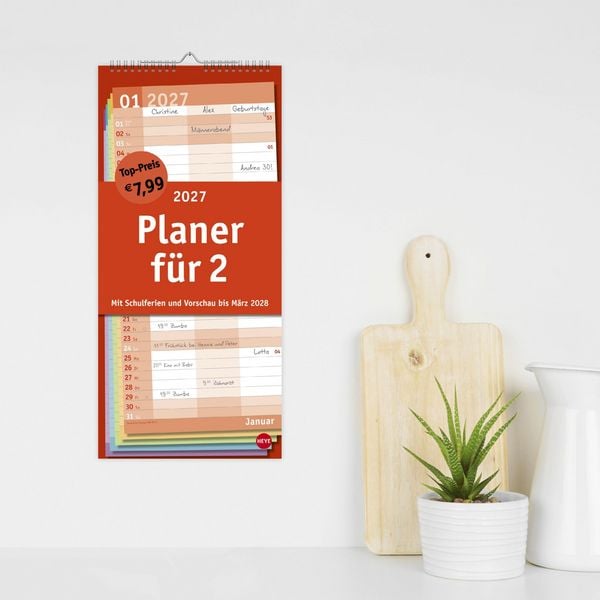 Produktbild: Basic Planer f&uuml;r zwei 2027