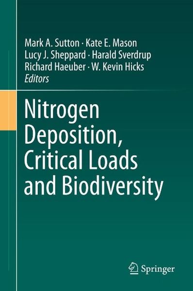 Produktbild: Nitrogen Deposition, Critical Loads and Biodiversity