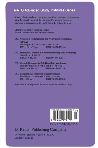 Produktbild: Static and Dynamic Properties of the Polymeric Solid State