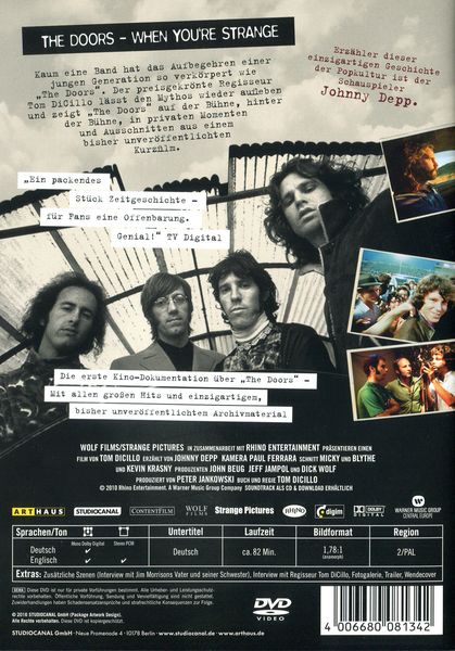 Produktbild: The Doors - When You're Strange