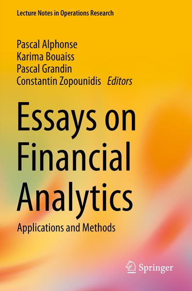 Produktbild: Essays on Financial Analytics