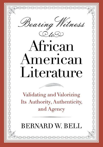 Produktbild: Bearing Witness to African American Literature